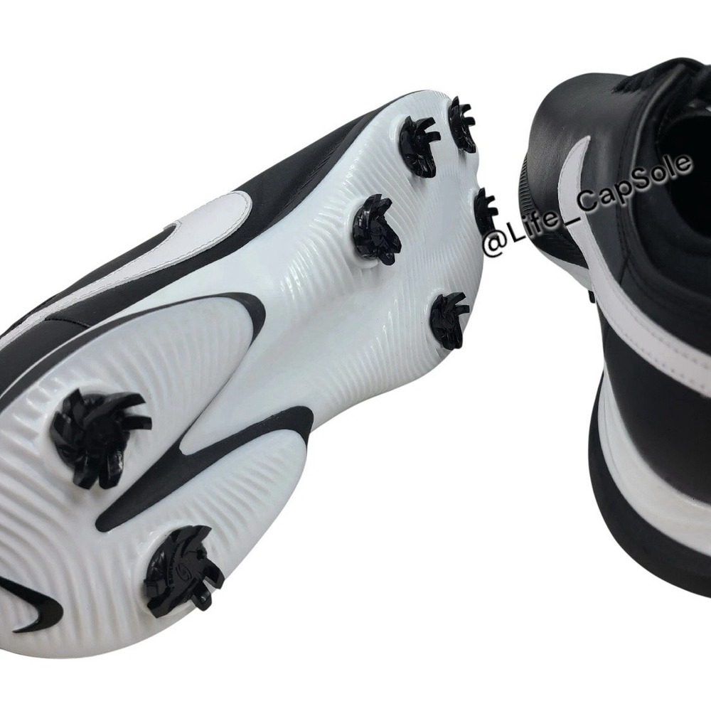 Size 3.5 Mens Nike Golf Air Zoom Victory Tour 2 Shoes Black White New DJ6569-001 - Picture 4 of 11